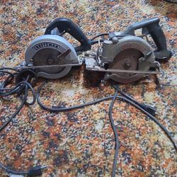 Crafman  And Porter Cable   6 In Right Handed Circular Saw