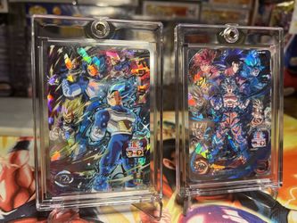 Japanese Super Dragon Ball Heroes TCG Secret Rare Grail Cards Goku and  Vegeta, ALL FORMS for Sale in Queens, NY - OfferUp