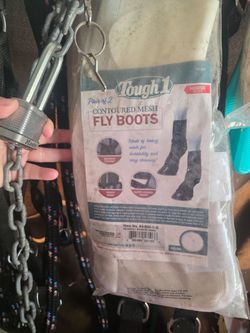 Fly boots and masks