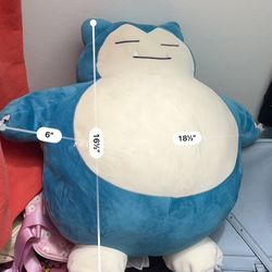 Pokémon Snorlax plush 