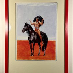 2023 KENT MONKMAN 'The Great Mystery' Open Edition Framed Print, Museum Glass