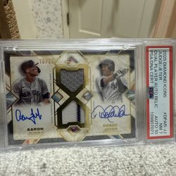 2025 Judge/jeter Dual Auto Diamond Icons
