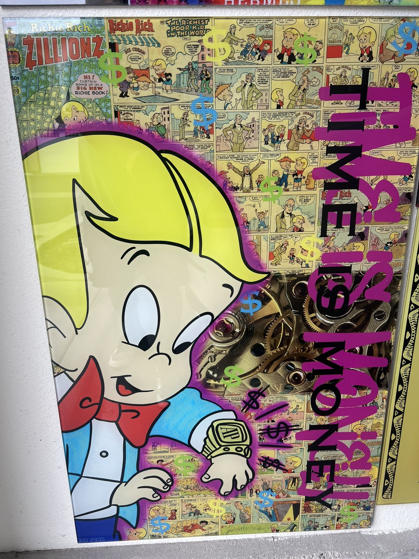 Gloss Richie Rich Painting 