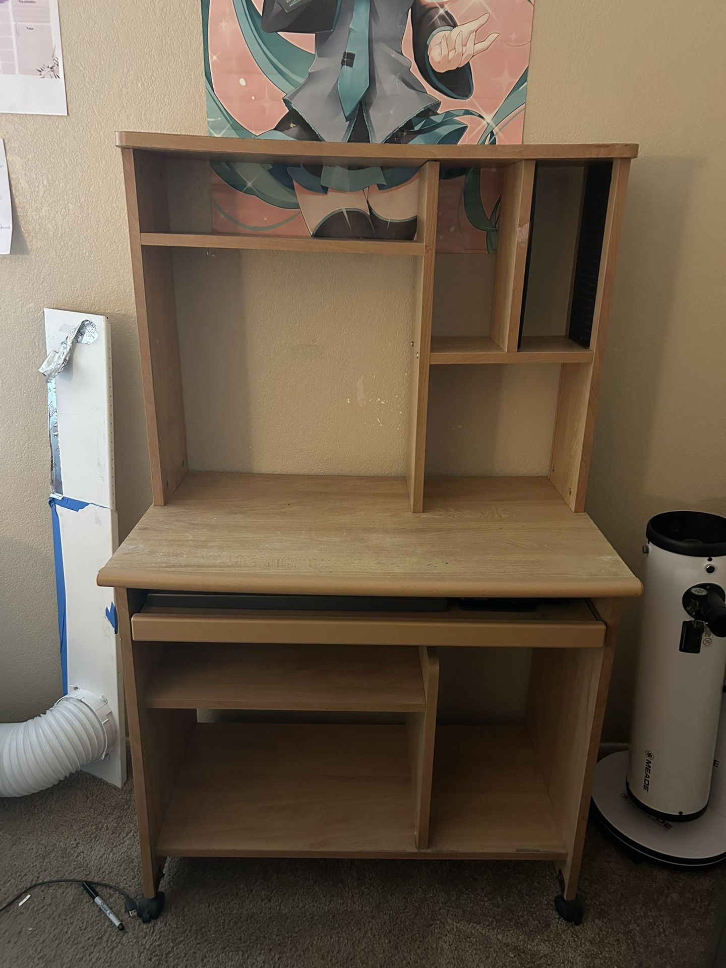 Wood Computer Desk 