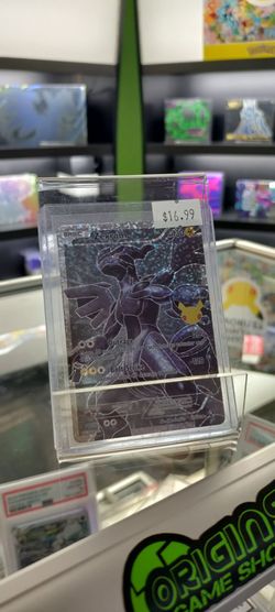 Zekrom Pokémon celebrations TCG Holo Card