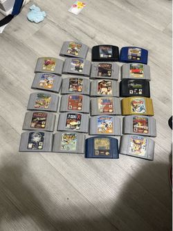 N64 games an console