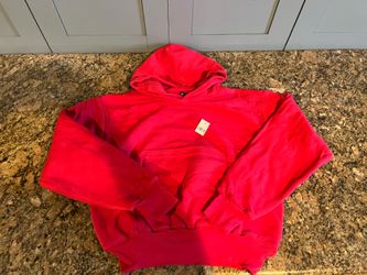 Yeezy Gap Red Hoodie (Size Small)
