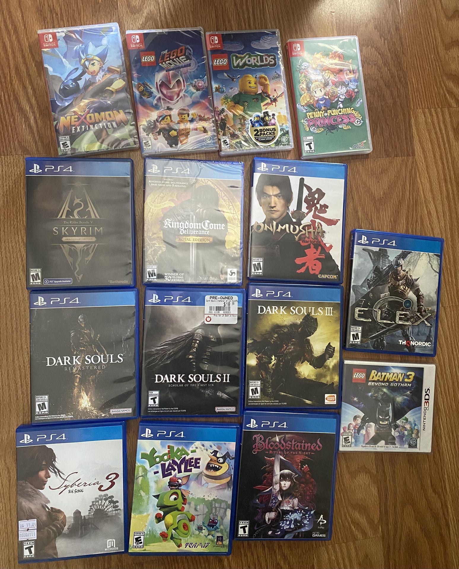 Video Game Lot Of 15 Games