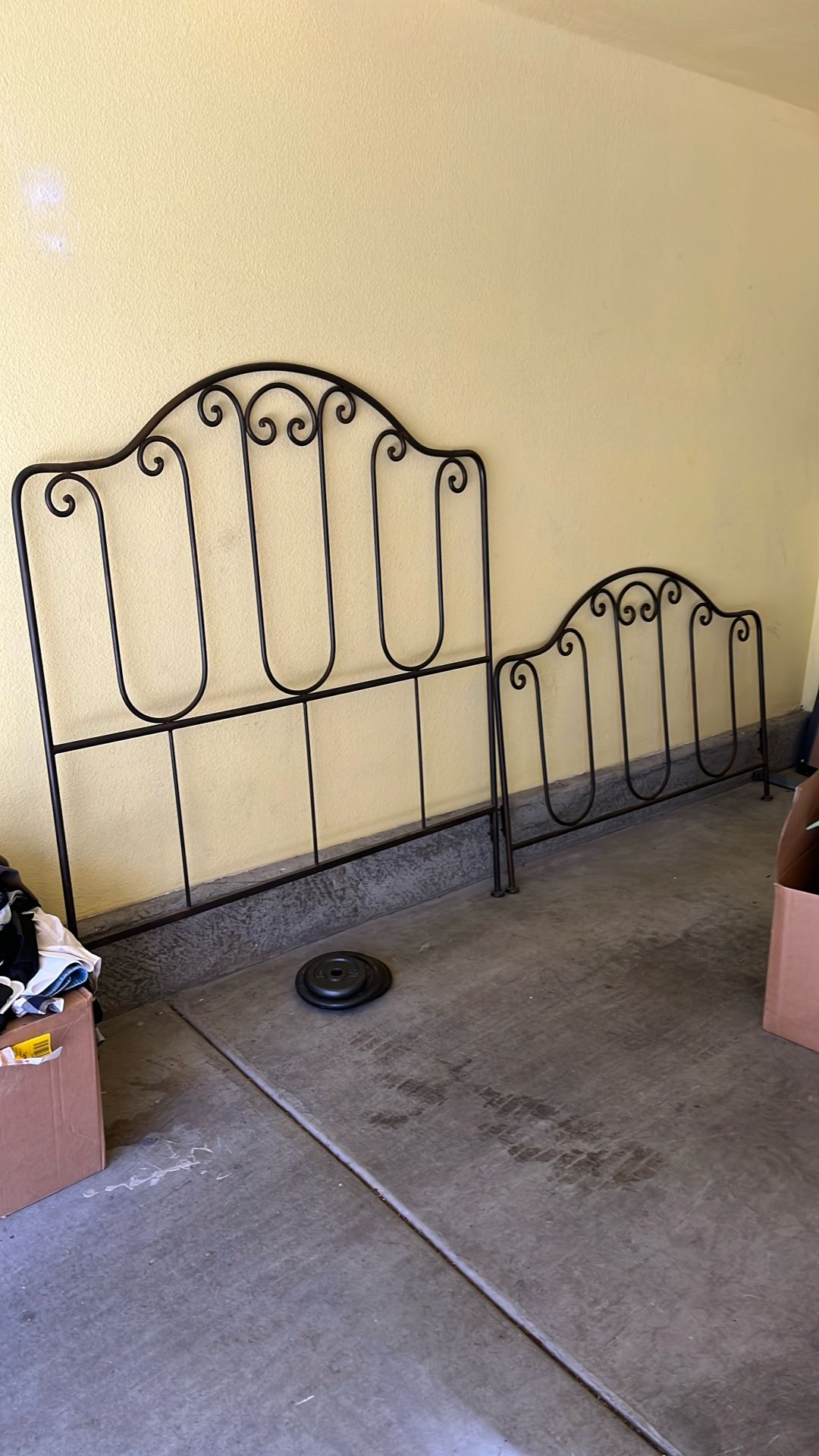 Vintage Headboard And Footboard / Frame