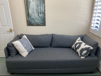 New BURROW SHIFT Queen Sleeper Mid Century Modern