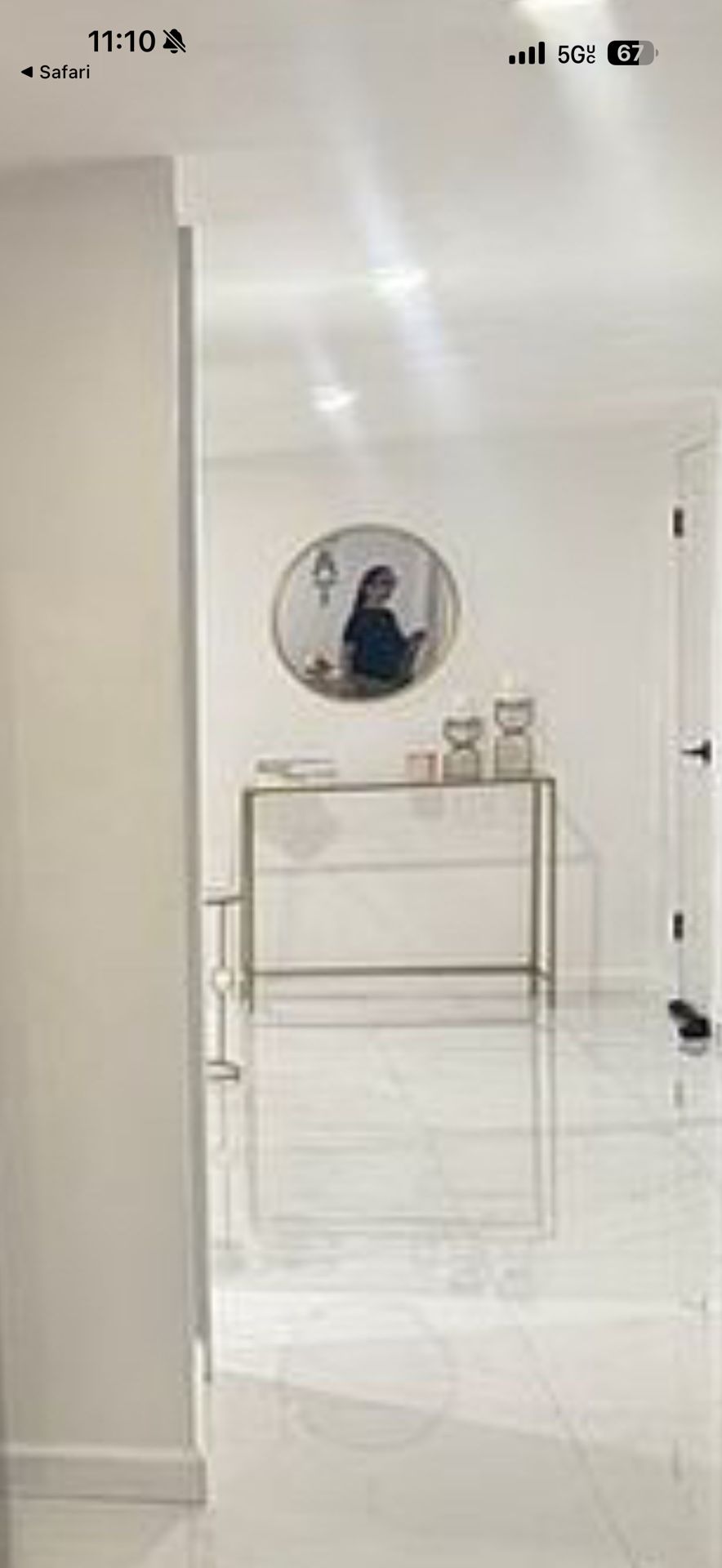 Console Table And Mirror