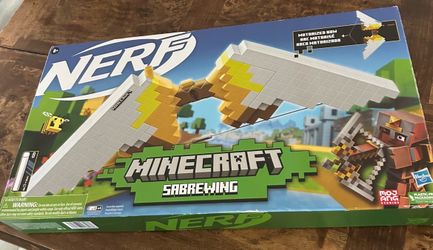 Nerf Minecraft Sabrewing Motorized Bow