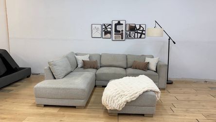 Drayden 2pc Sectional & Ottoman