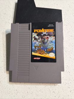 NES Nintendo Video Game Pirates! Authentic