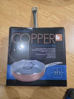 11" covered saute pan NEW