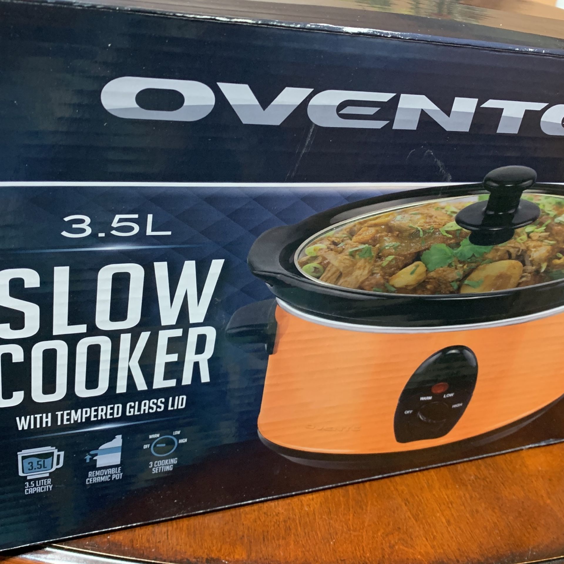 Ovente 3.5Liter Capacity Slow Cooker