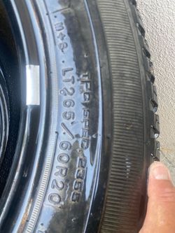 20 tires 265/60/20