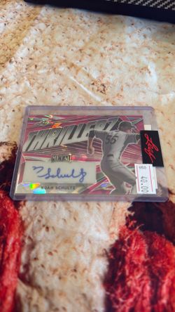 NOAH SCHULTZ AUTOGRAPHED CARD