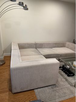 Light gray, Z-Gallery sectional