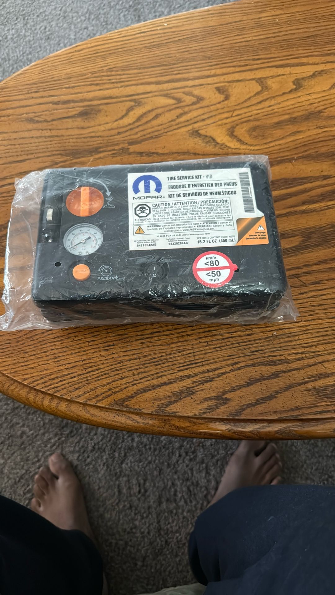 Mopar Emergency Tire Inflator Kit