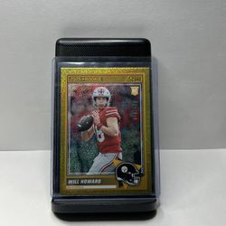 2025 Score - Rookies Will Howard #3 Stars /499 (RC)