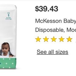 Size 1 Diapers 