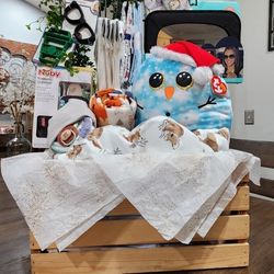 Diaper Baby Crate Gift Basket 