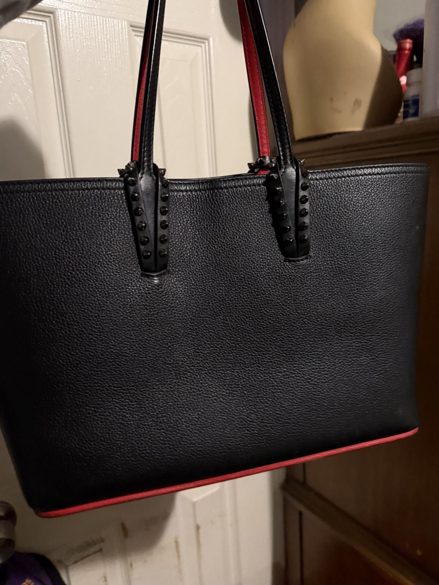 Christian Louboutin Cabata Large Leather Tote Bag