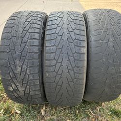 Set Of 3 Nokian Hakkapeliitta 7 SUV  225/60R17 103TXL