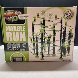 Marbles Genius Marble Rails Extreme Set, 625 Piece Marble Run