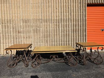 Wooden Living Room Set