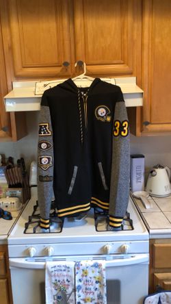 Pittsburg Steelers hooded sweatshirt fully stitched