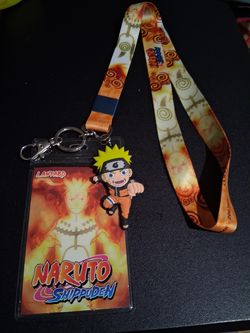New Naruto Lanyard (45 CM Long) + ID badge ( 12 CM Long x 7 CM width)