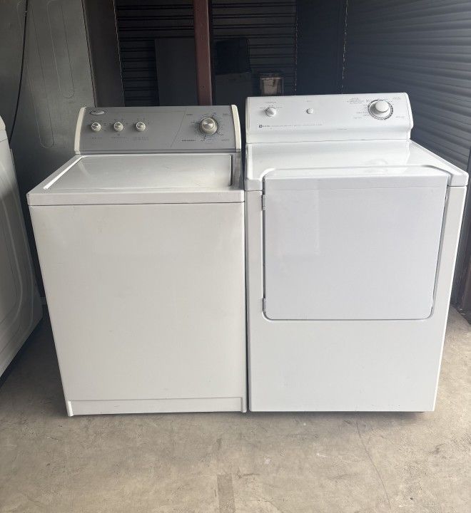 Whirlpool Washer And Maytag Electric Dryer