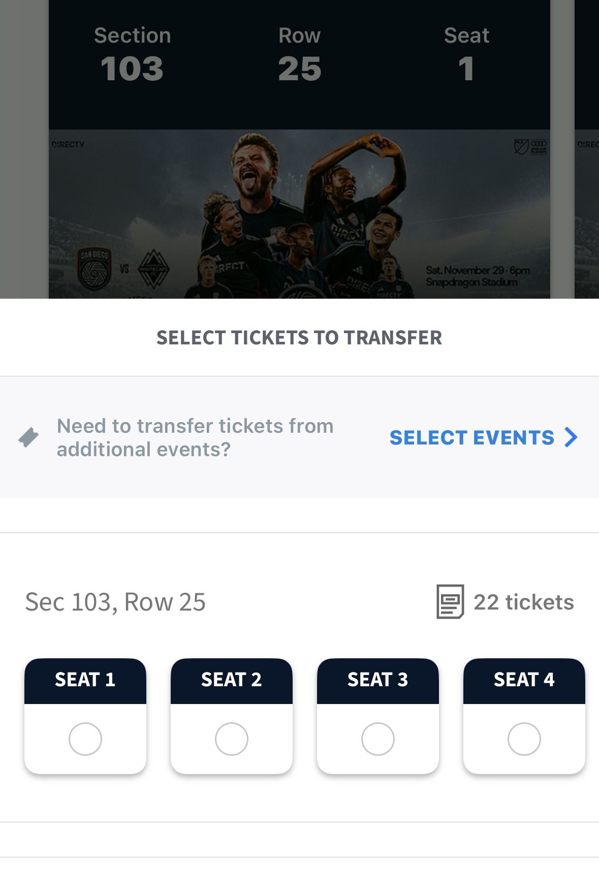 San Diego Fc SDFC Tickets