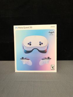 Meta Quest 3S Advanced All-in-One VR Headset with Batman: Arkham Shadow (256GB)