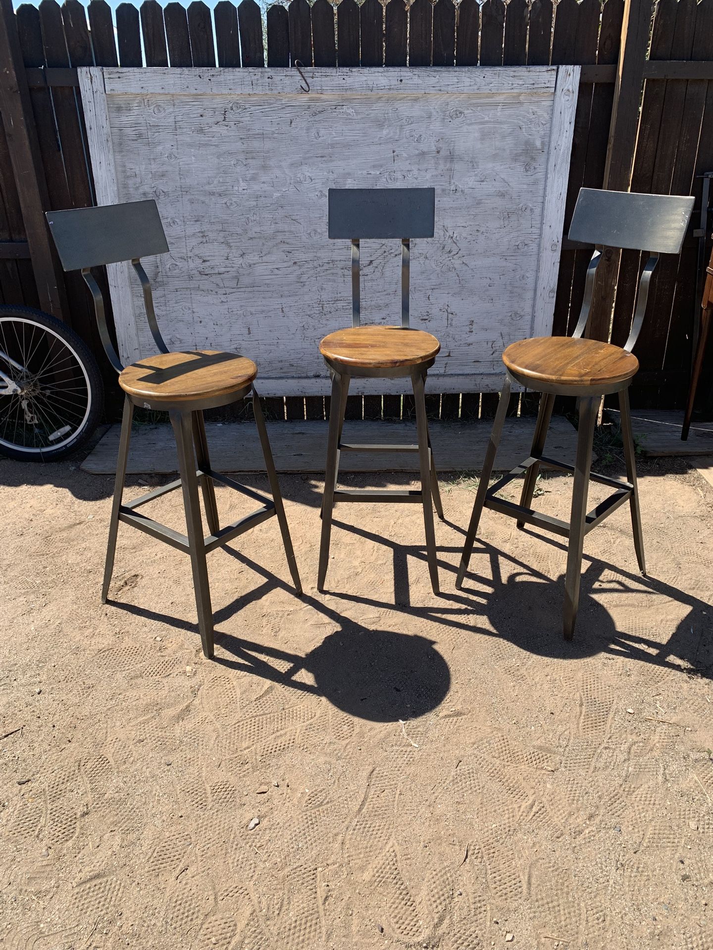 Three World Market Hudson Pub Stools