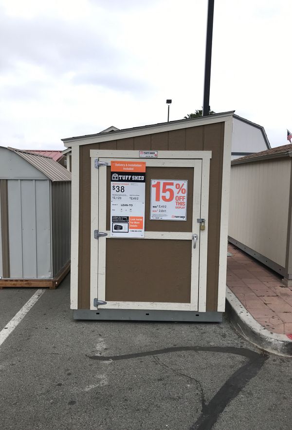 tuff shed lean-to 6x10 was $2,402 now $2,041 for sale in