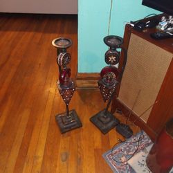 Two Candle Holders $200