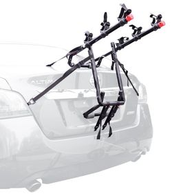Sports Deluxe 3-Bike Trunk Mounted Bike Rack Carrier