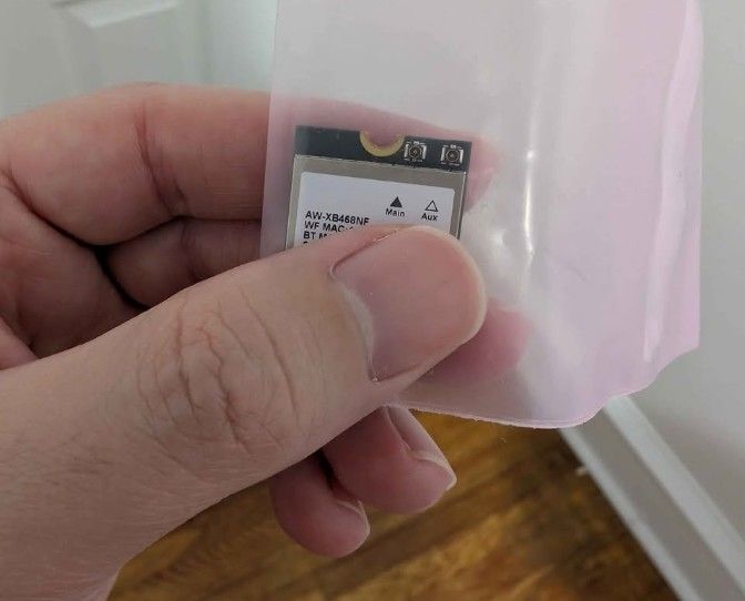 Wifi 6 card.