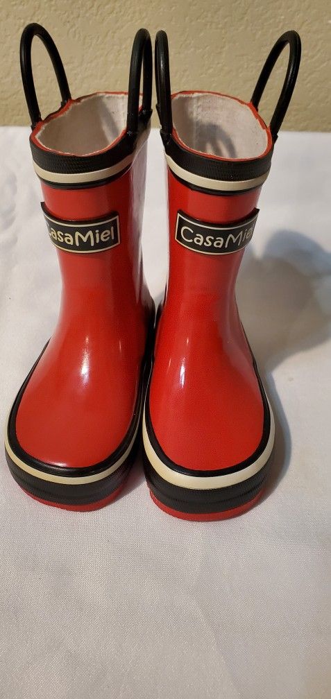 Casa Miel Kids Rubber Boots Size 5
