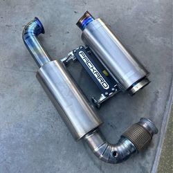 Packard performance titanium exhaust - for can am x3