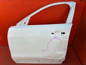 2017 - 2023 JAGUAR F-PACE X761 LEFT DRIVER SIDE FRONT DOOR SHELL PANEL OEM