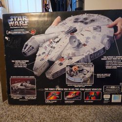 Star Wars millennium falcon year 1995 With box