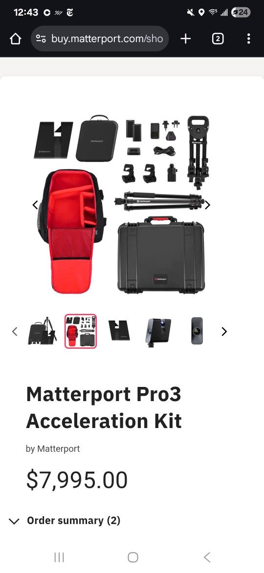 Matterport Pro 3 Acceleration Kit