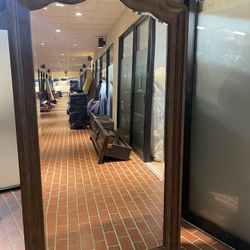 New Vanity Floor Mirror With Storage By Avalon Furniture