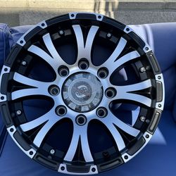 Aluminum wheel Rim 8 slugs