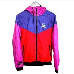 Mens Large Pink/Purple Nike Windbreaker
