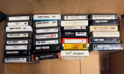 Miscellaneous 8 track  tape LOT 28- as per photos